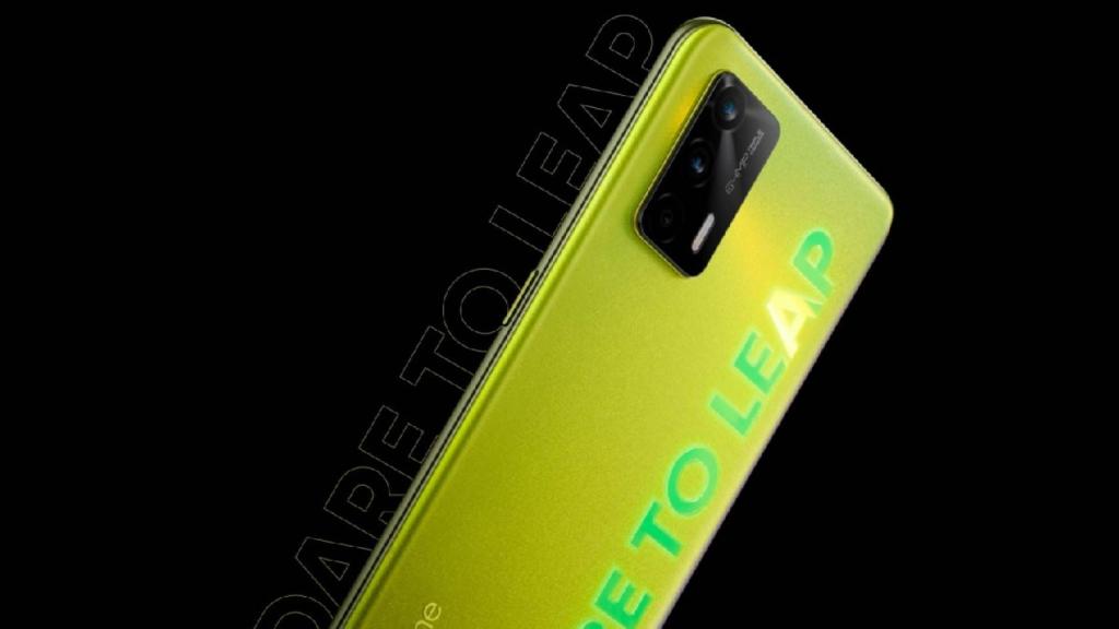 Diseño del realme Q3, el antecesor de este móvil filtrado