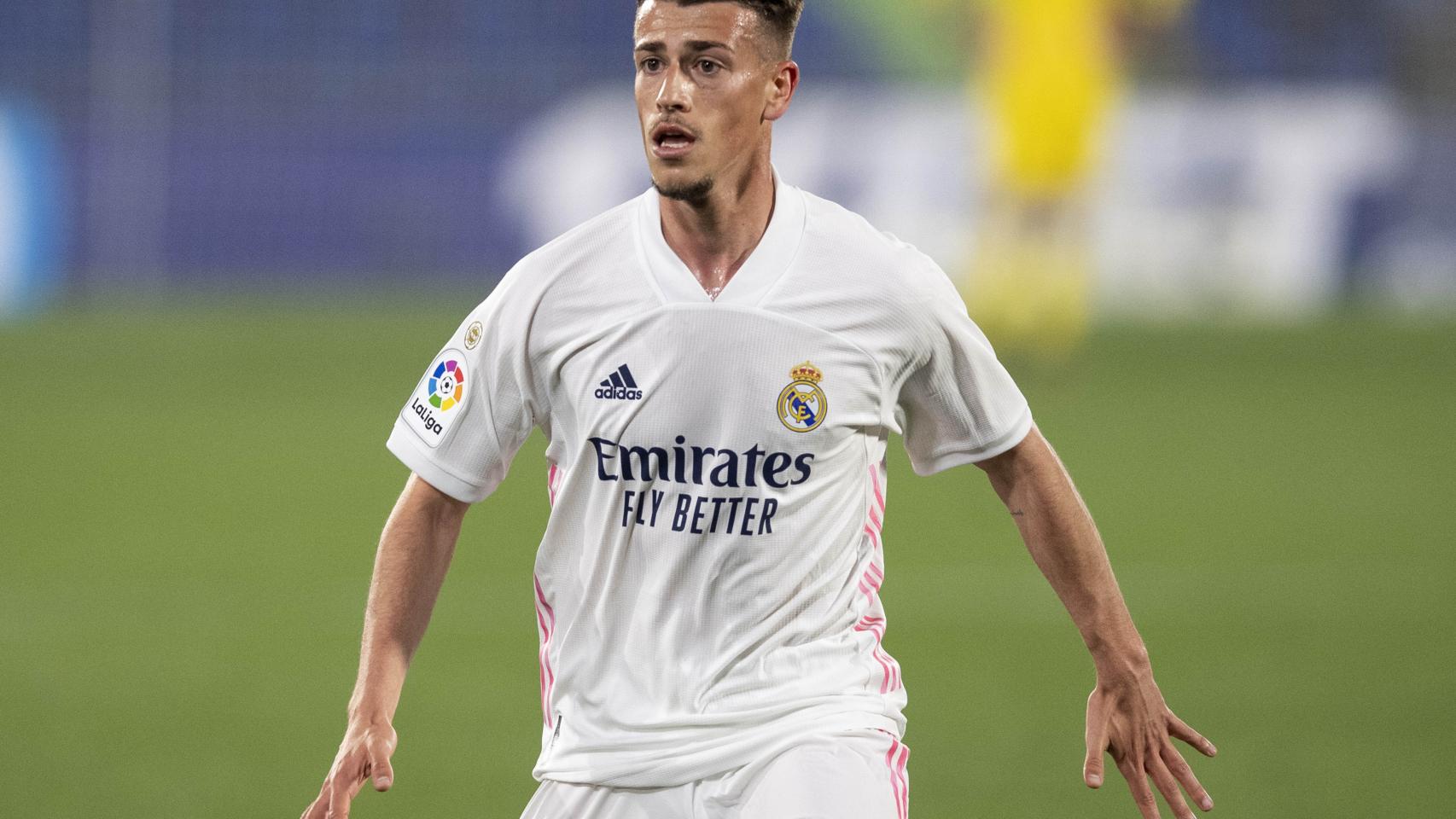 Antonio Blanco, durante un partido con el Real Madrid