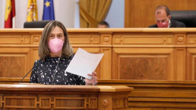 Ana Guarinos durante su intervención