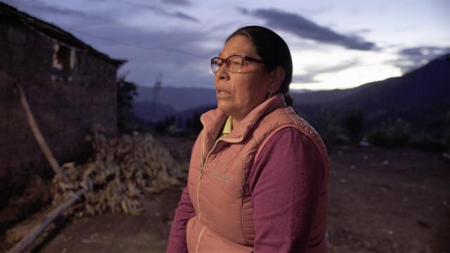 Rute Zúñiga, en Pampaconga, Limatambo, Anta, Cusco. Marzo, 2021.