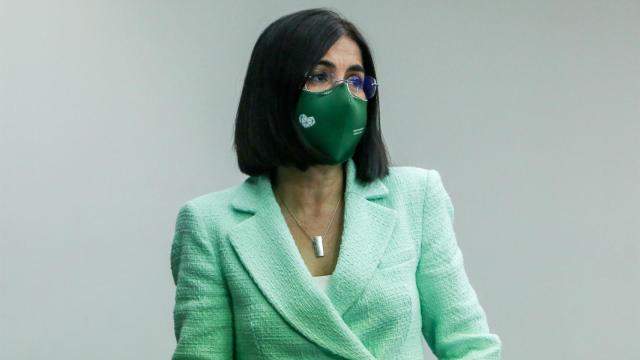 La ministra de Sanidad, Carolina Darias.
