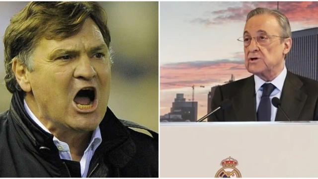 José Antonio Camacho y Florentino Pérez