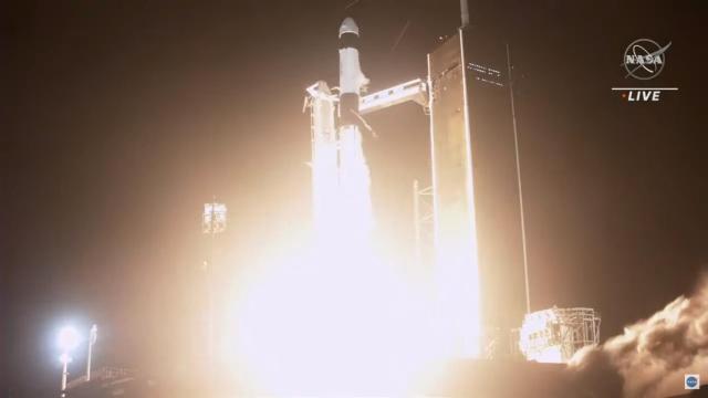 Despegue Dragon y Falcon 9