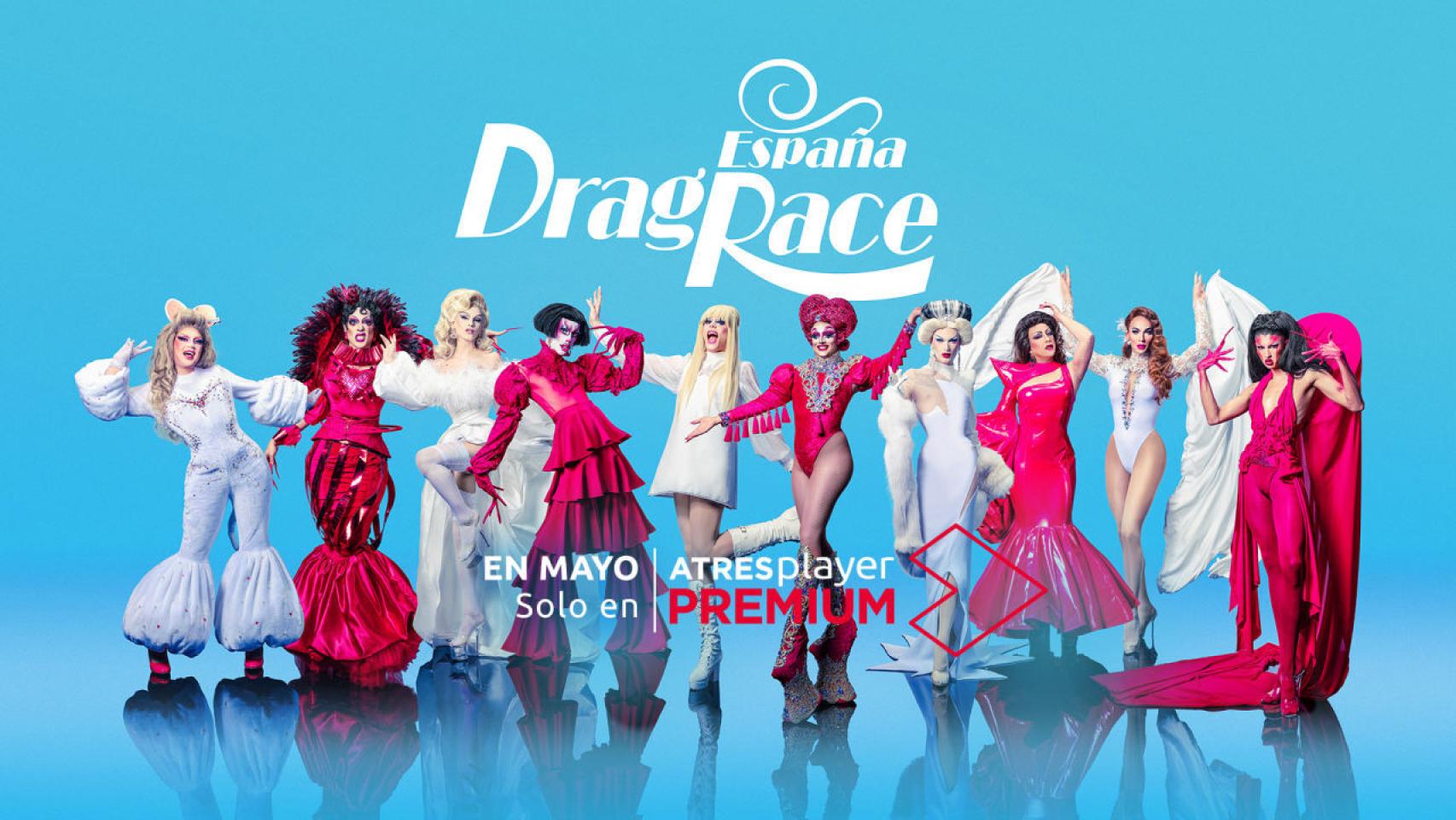 'Drag Race España' se estrenará muy pronto en ATRESplayer PREMIUM.