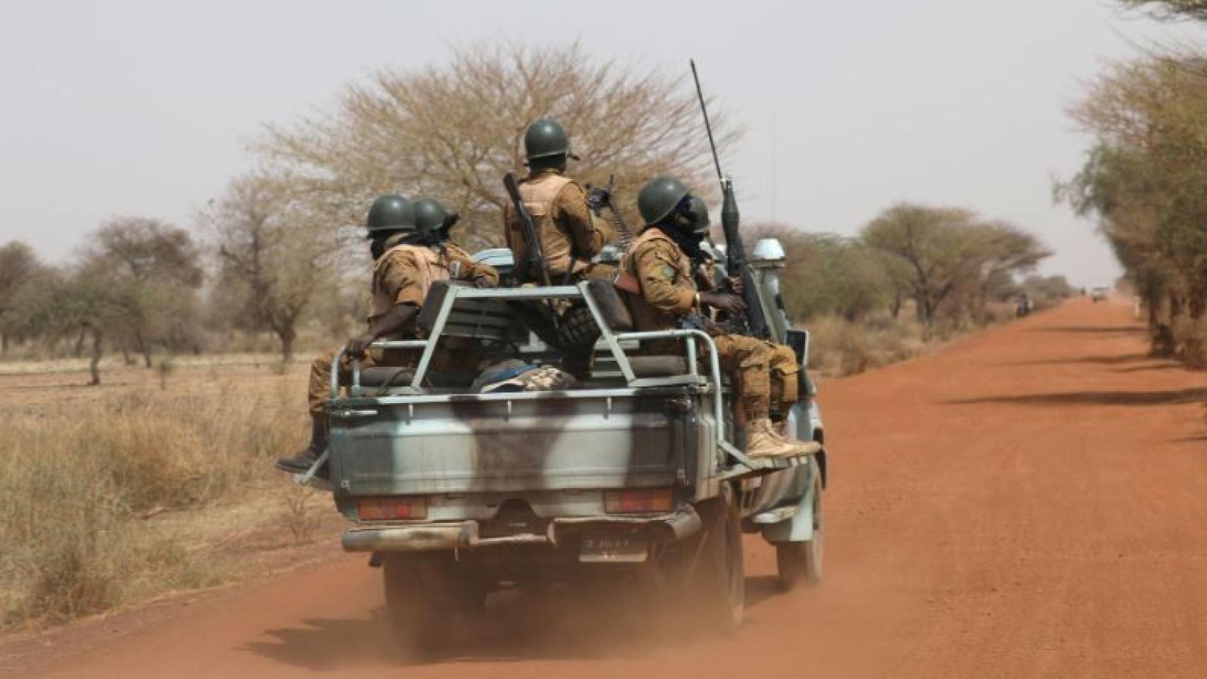 Militares de Burkina Faso en una imagen de archivo.