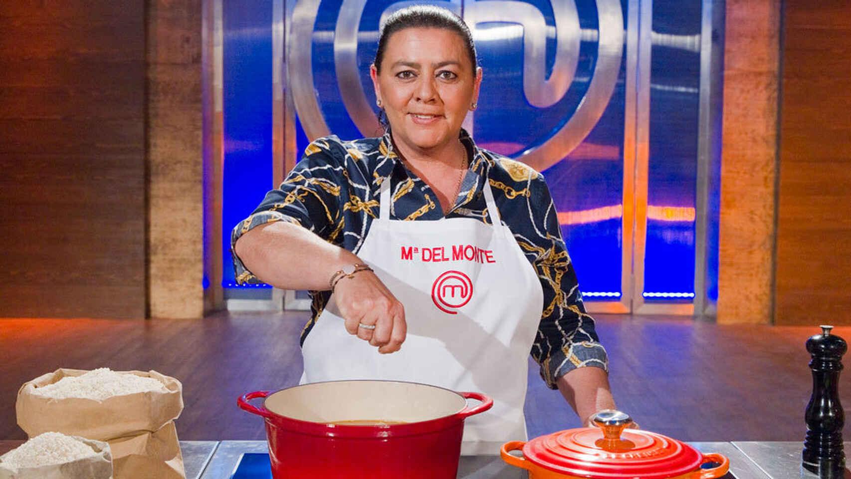 María del Monte abandonó la primera edición de 'MasterChef Celebrity'.