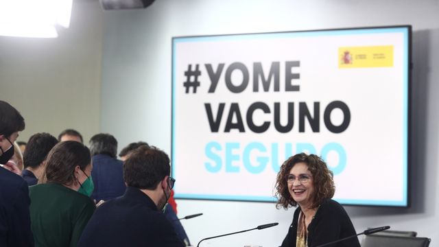 María Jesús Montero, ministra de Hacienda.