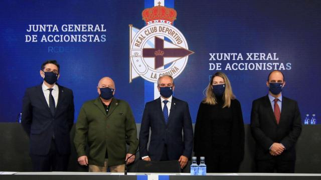 Directiva del Deportivo.