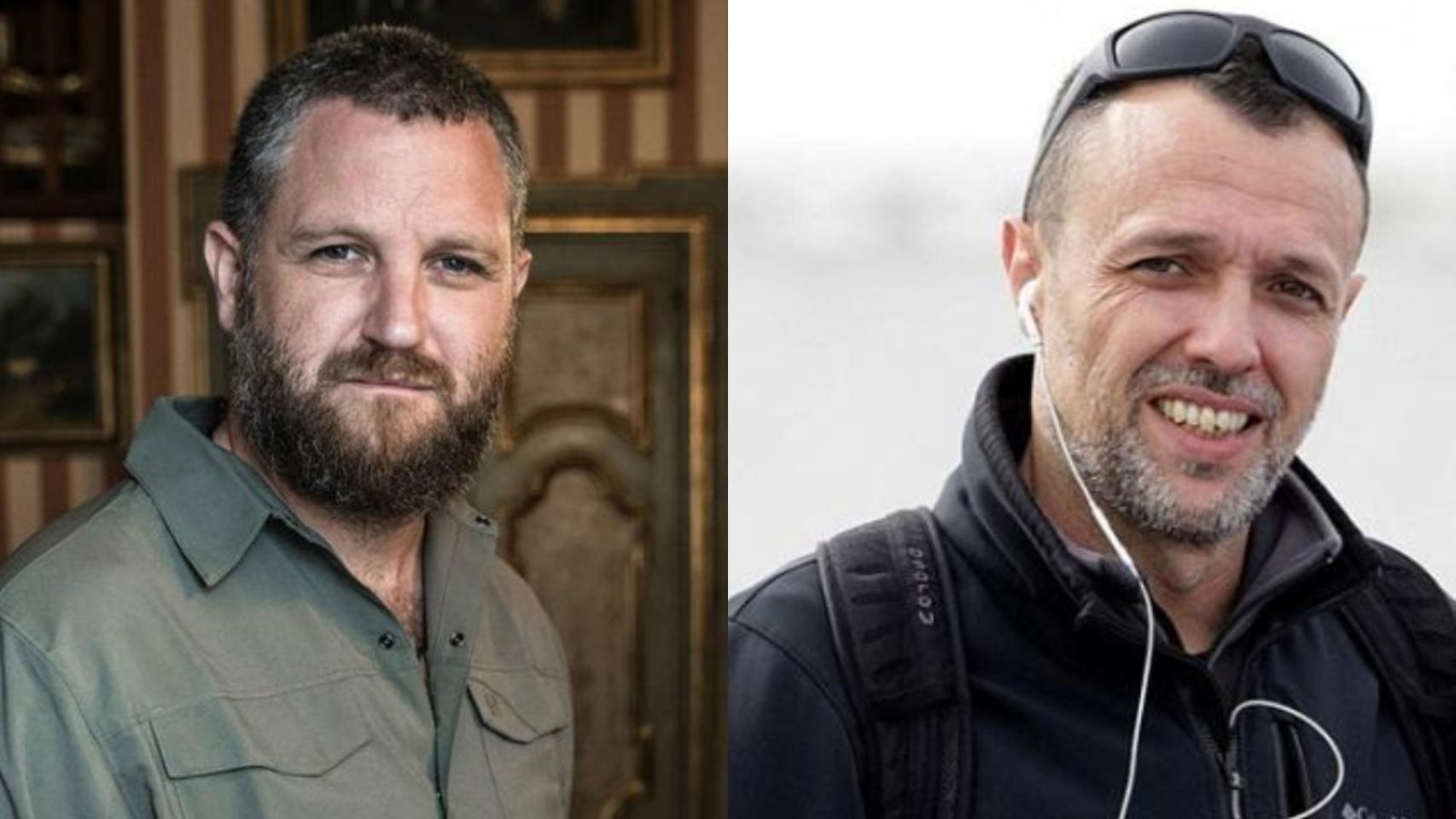 Beriáin (izquierda) y Fraile, asesinados este martes mientras hacían un documental en Burkina Faso