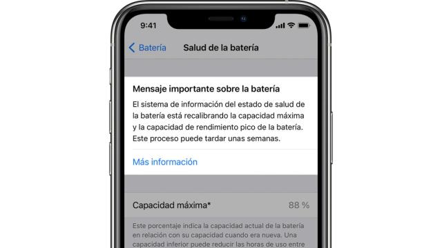 Mensaje de iOS 14.5