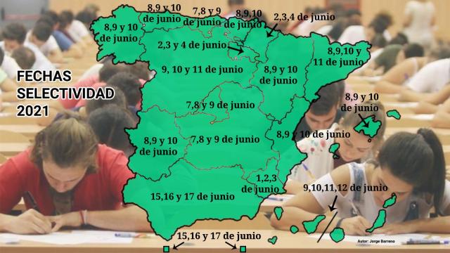 Todo lo que tienes que saber sobre la próxima Selectividad: fechas, medidas contra la Covid...