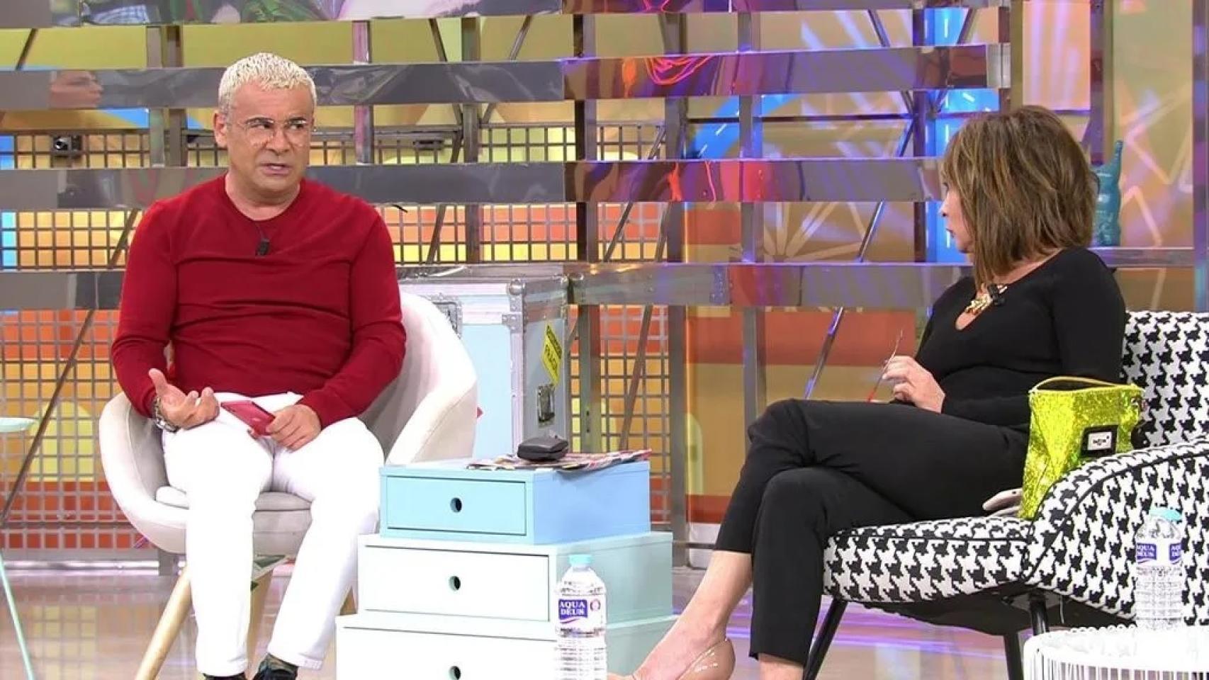 Jorge Javier Vázquez, muy duro con María Patiño por el caso de Rocío Carrasco