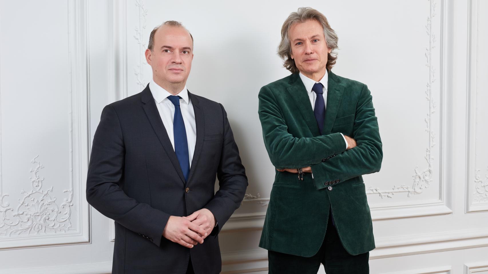 Cyrille Carrière y François Badelon, de Lonvia Capital.