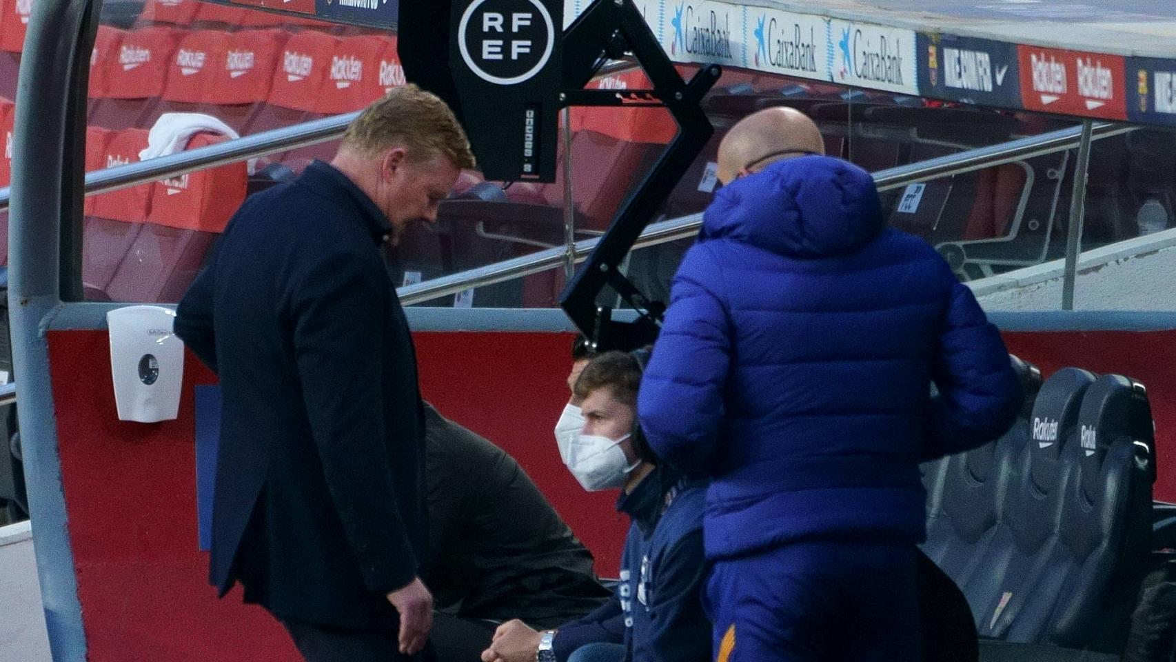 Koeman, expulsado en el Barça - Granada