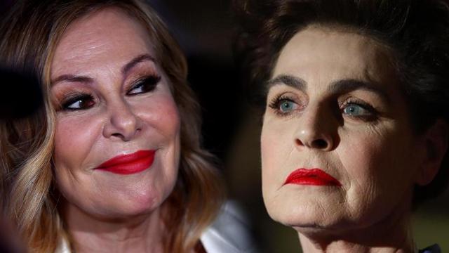 Ana García Obregón junto a Antonia Dell'Atte en un fotomontaje de EL ESPAÑOL.