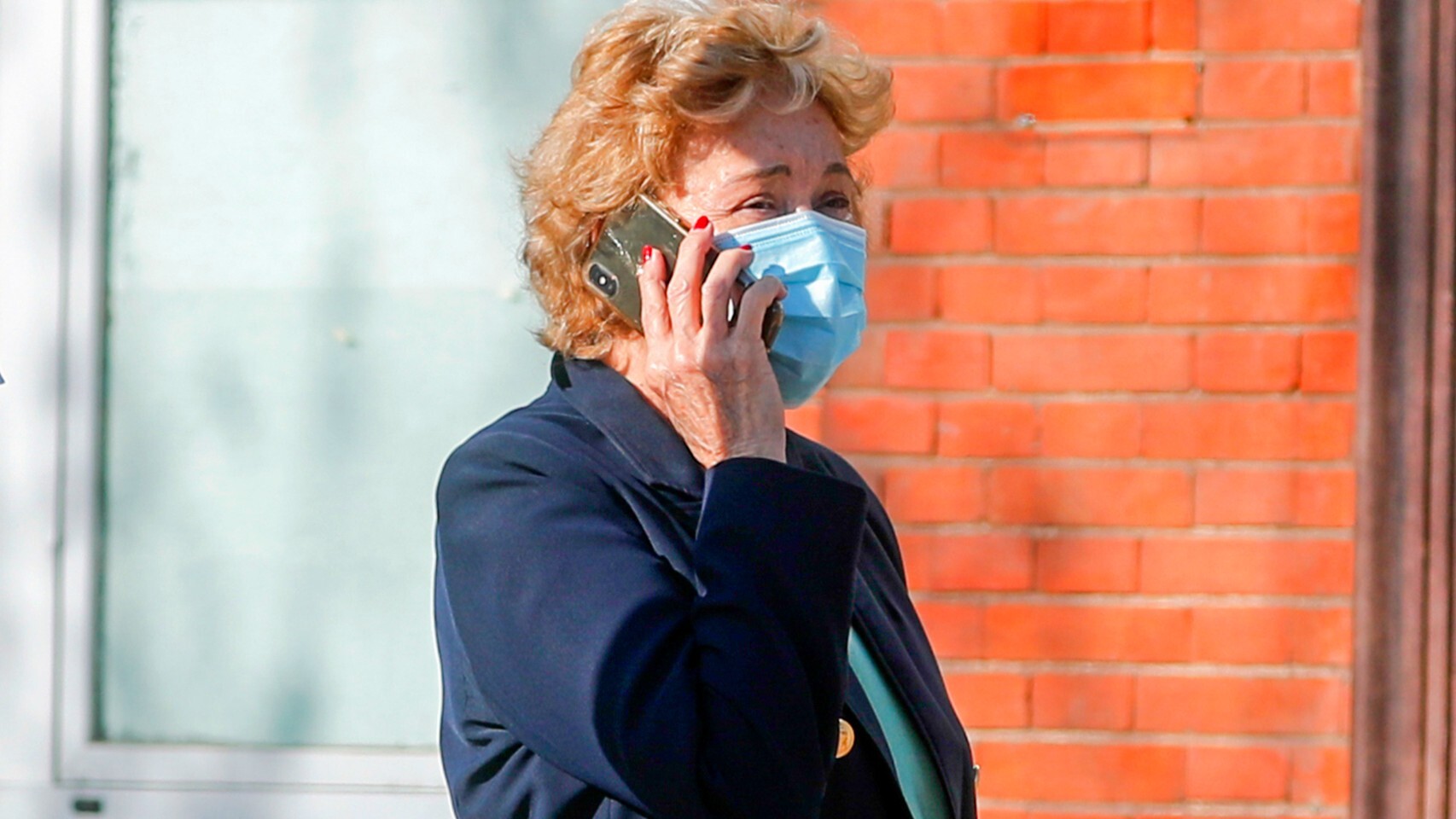 Mila Ximénez en una de sus últimas visitas al hospital.