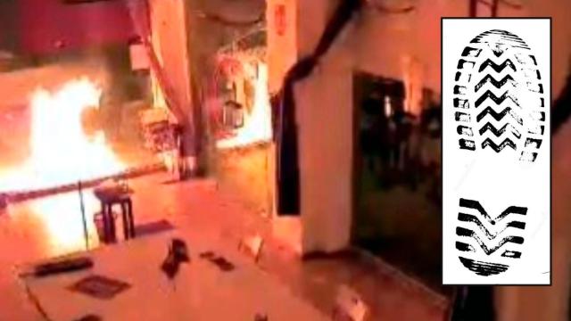 El autor del incendio de la sede de Podemos tiene un 42,5 de pie: las 4 pistas de la Policía de Cartagena