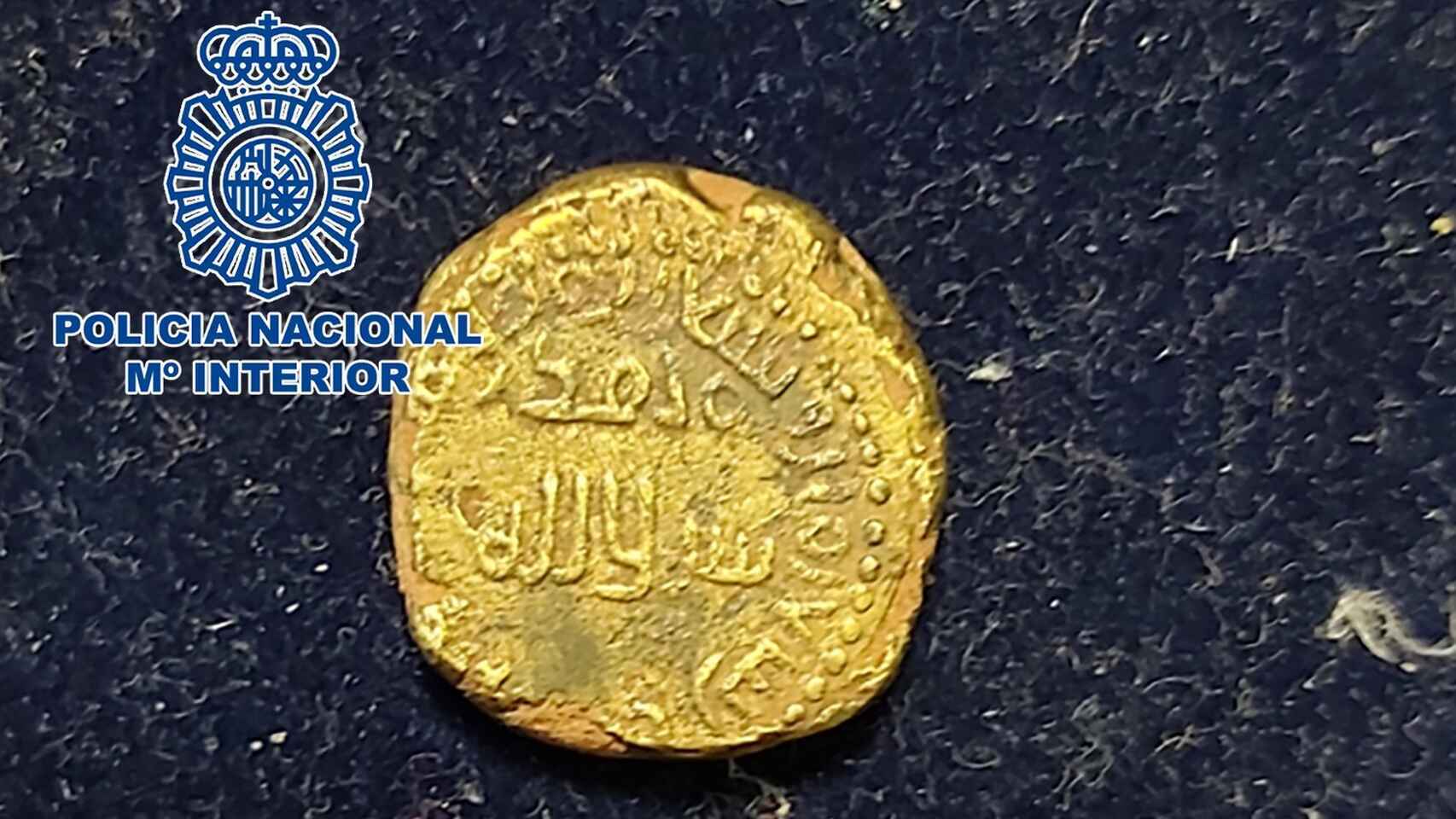 Detenido en Calpe un hombre por tener una moneda de oro hispanoamericana perteneciente al S.XIII