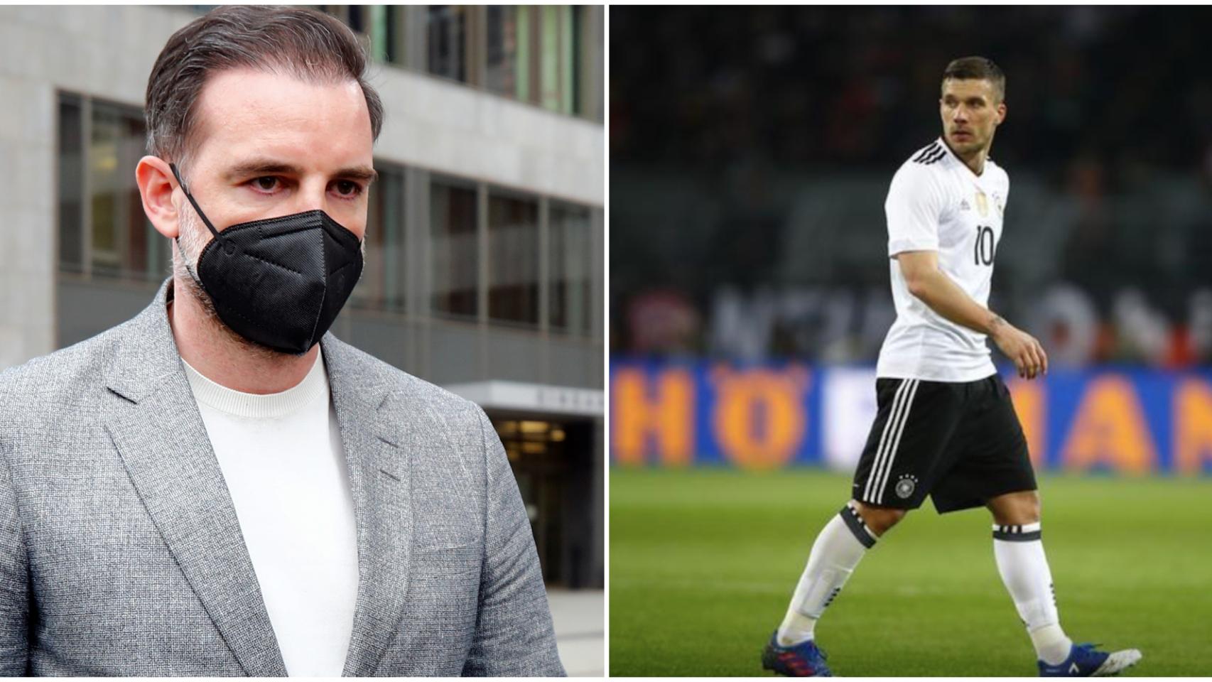 Metzelder y Podolski