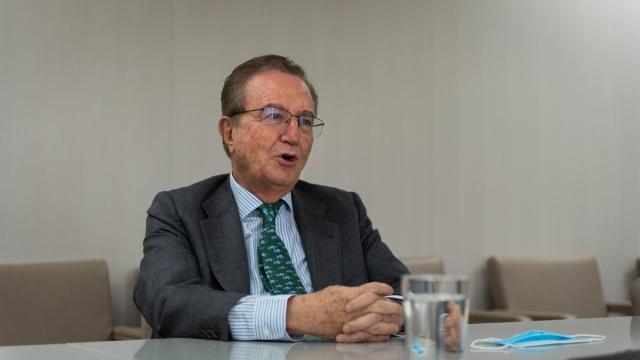 José María Fernández Sousa Faro, presidente de PharmaMar, en la sede de la compañía.