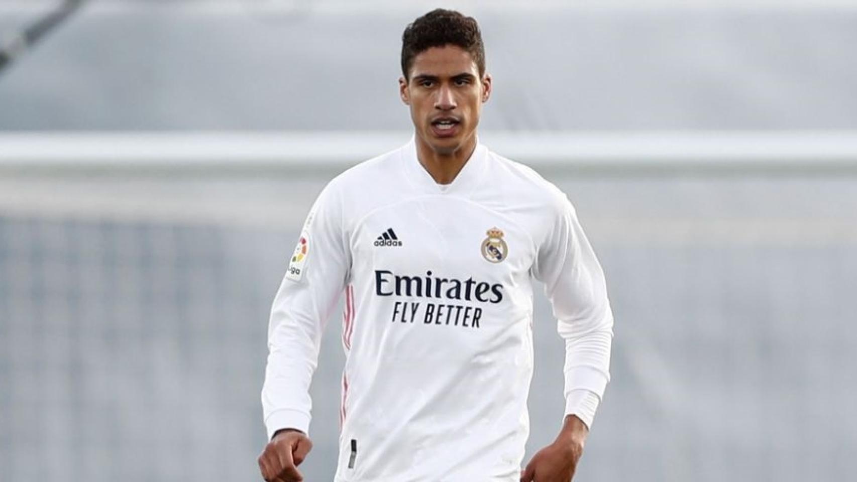 Raphael Varane, durante un partido con el Real Madrid