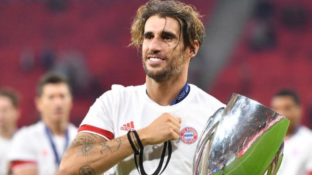 Javi Martínez, con el Bayern Múnich