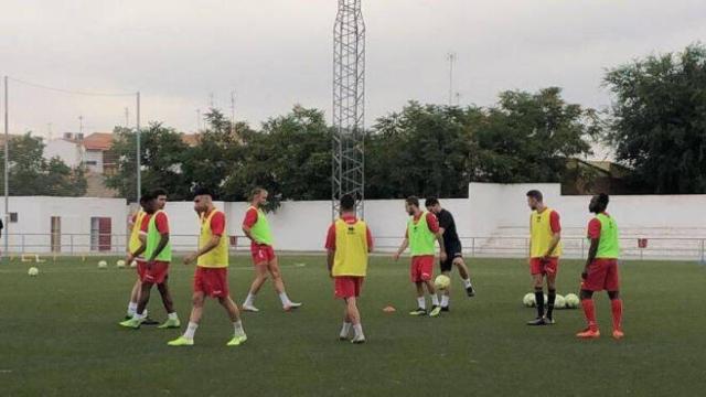 Imagen de archivo de un entrenamiento del Almagro