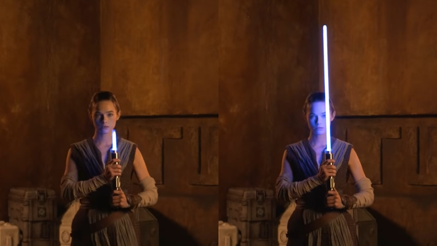 El sable de luz de Star Wars