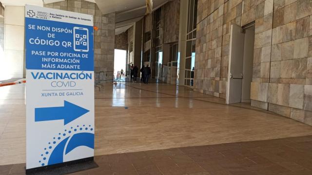 La Cidade da Cultura es uno de los puntos de vacunación Covid-19 en Galicia.