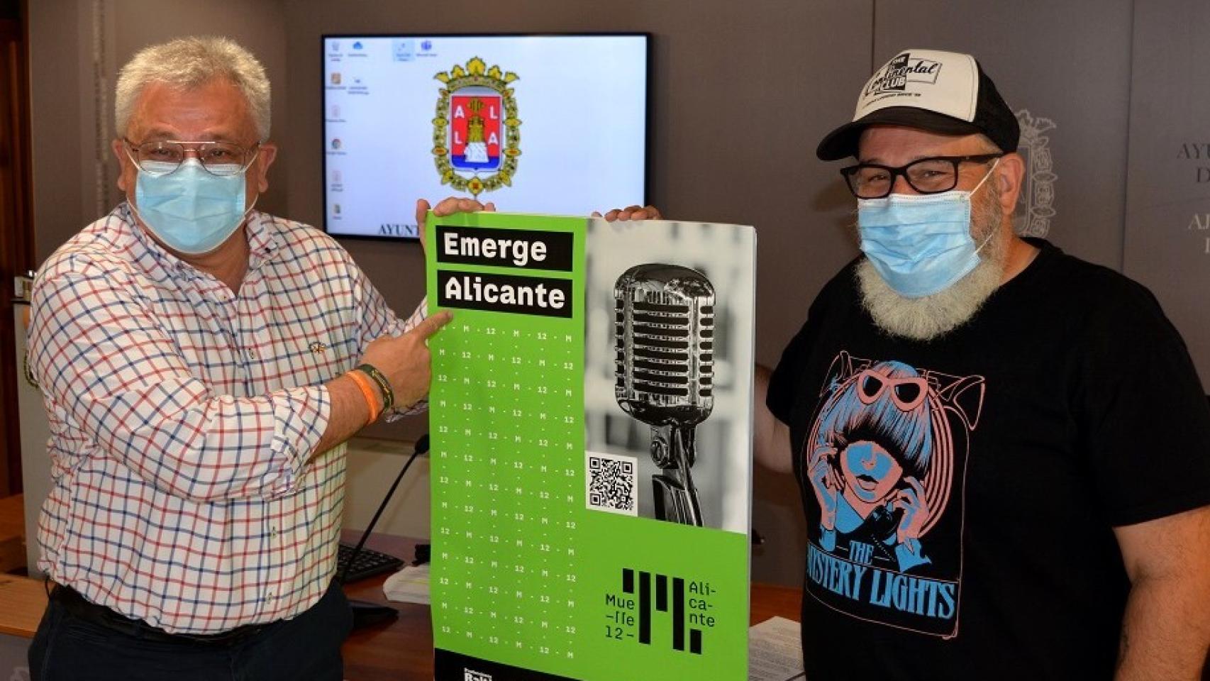 Presentación del cartel de Emerge Alicante 2021.