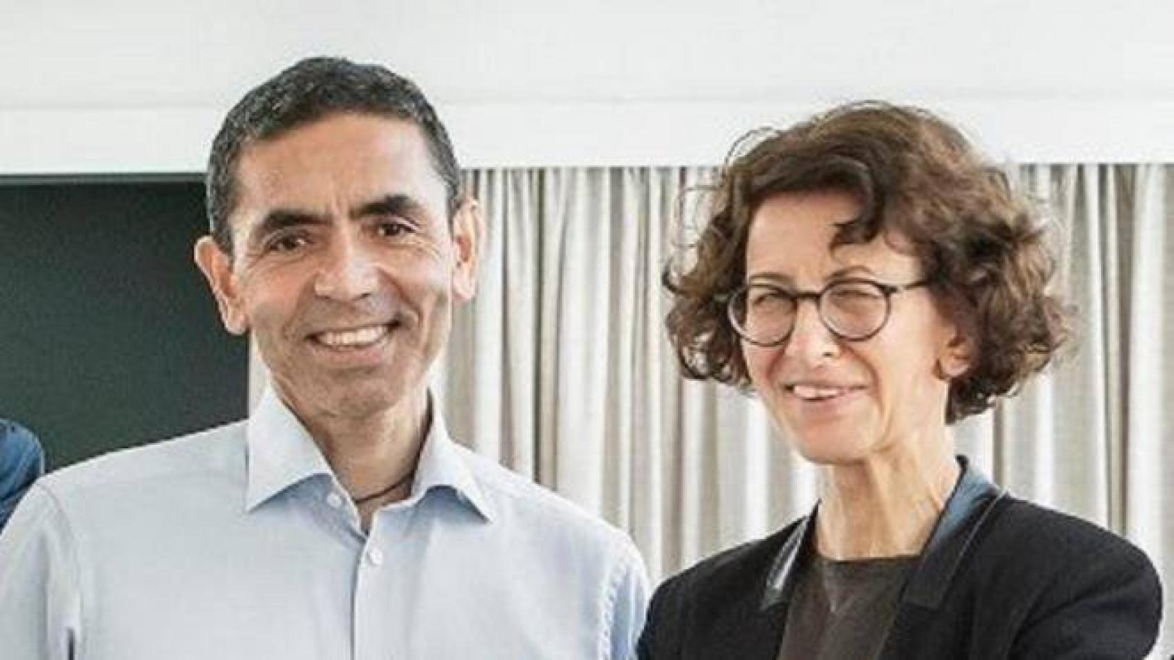 Ugur Sahin y Özlem Türeci, fundadores de BioNTech