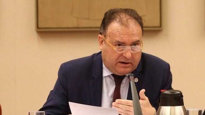 El exjefe de la UDEF, José Luis Olivera, en una comparecencia en el Congreso