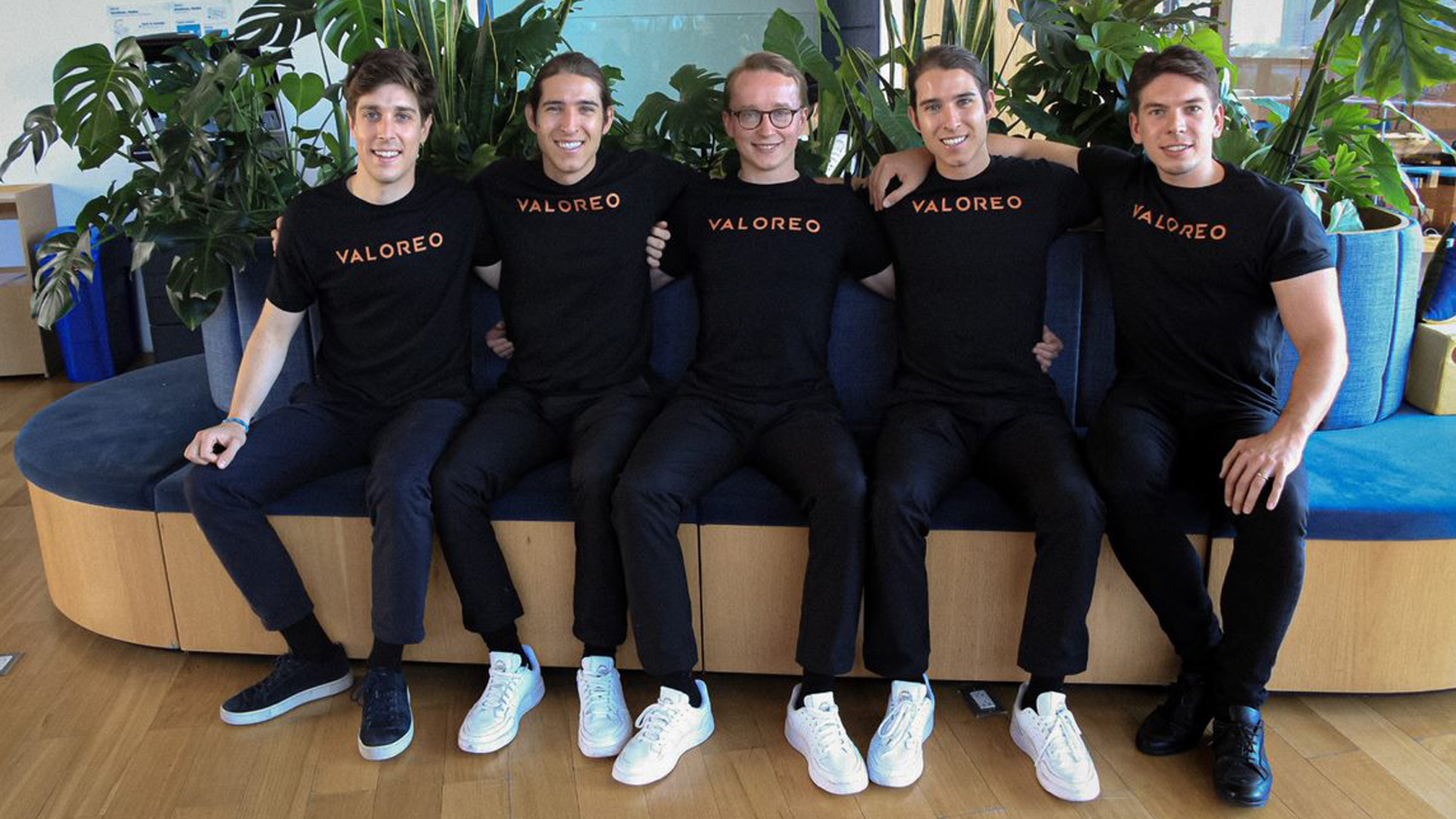 Parte del equipo de Valoreo.