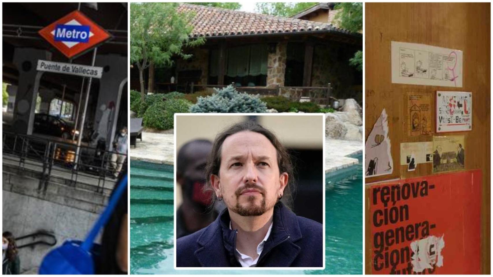 Pablo Iglesias sobre los tres lugares que más han marcado su trayectoria política.