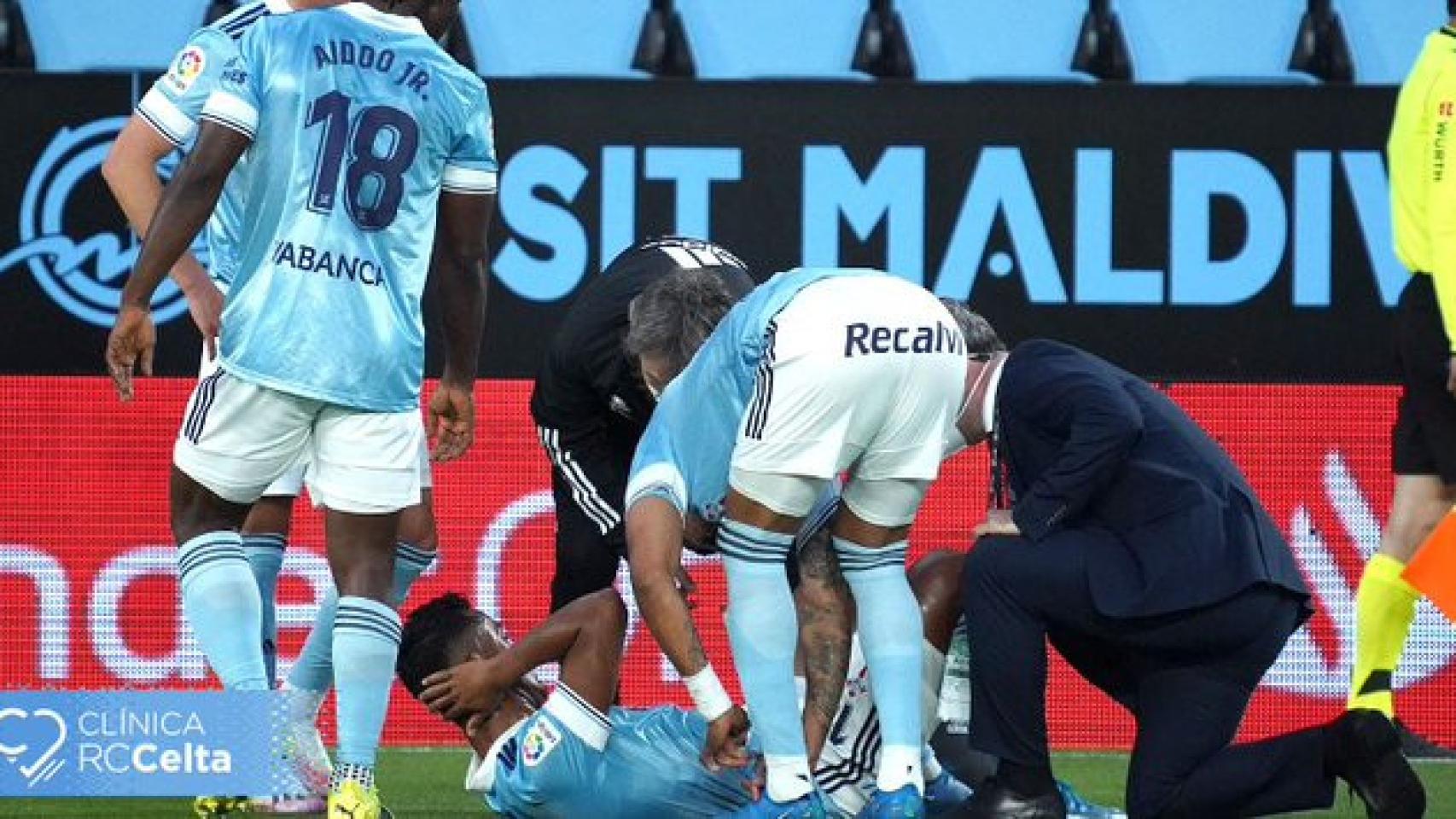 Renato Tapia es uno de los últimos lesionados del Celta