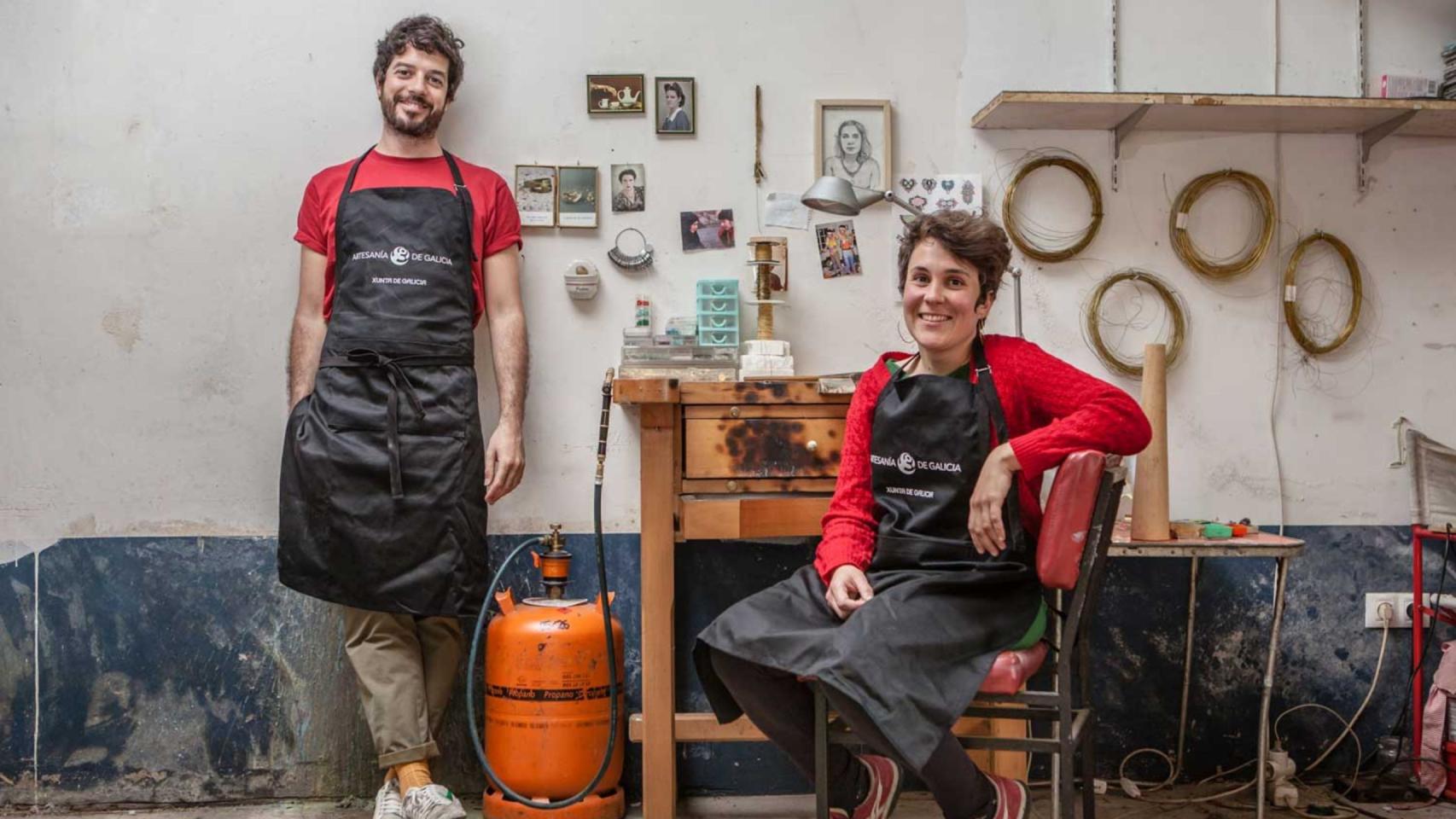 Ramón López y Nuria Manzano, fundadores de Latonta y Larubia.