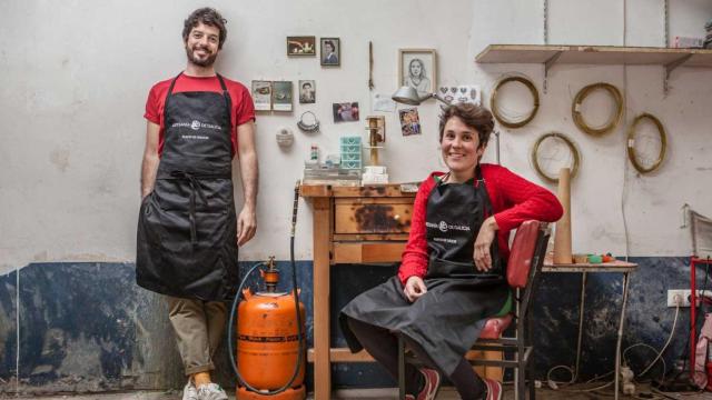 Ramón López y Nuria Manzano, fundadores de Latonta y Larubia.