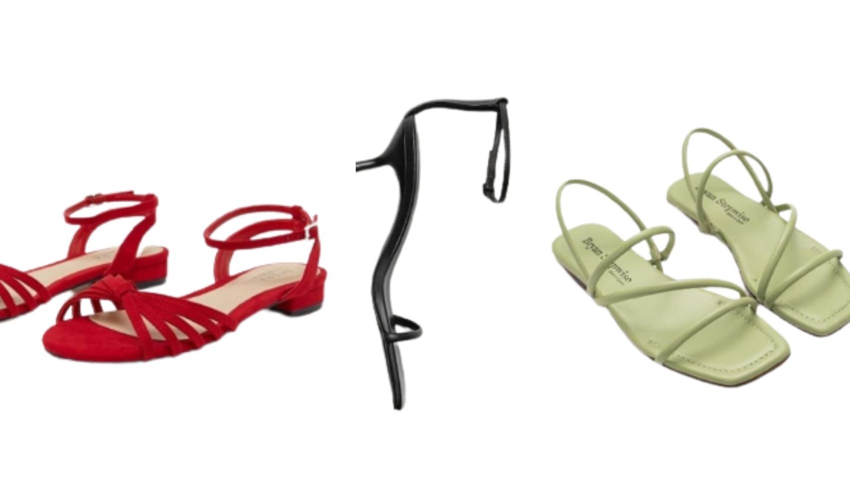 Sandalias con tacón bajo: el zapato que no te cansarás de combinar.