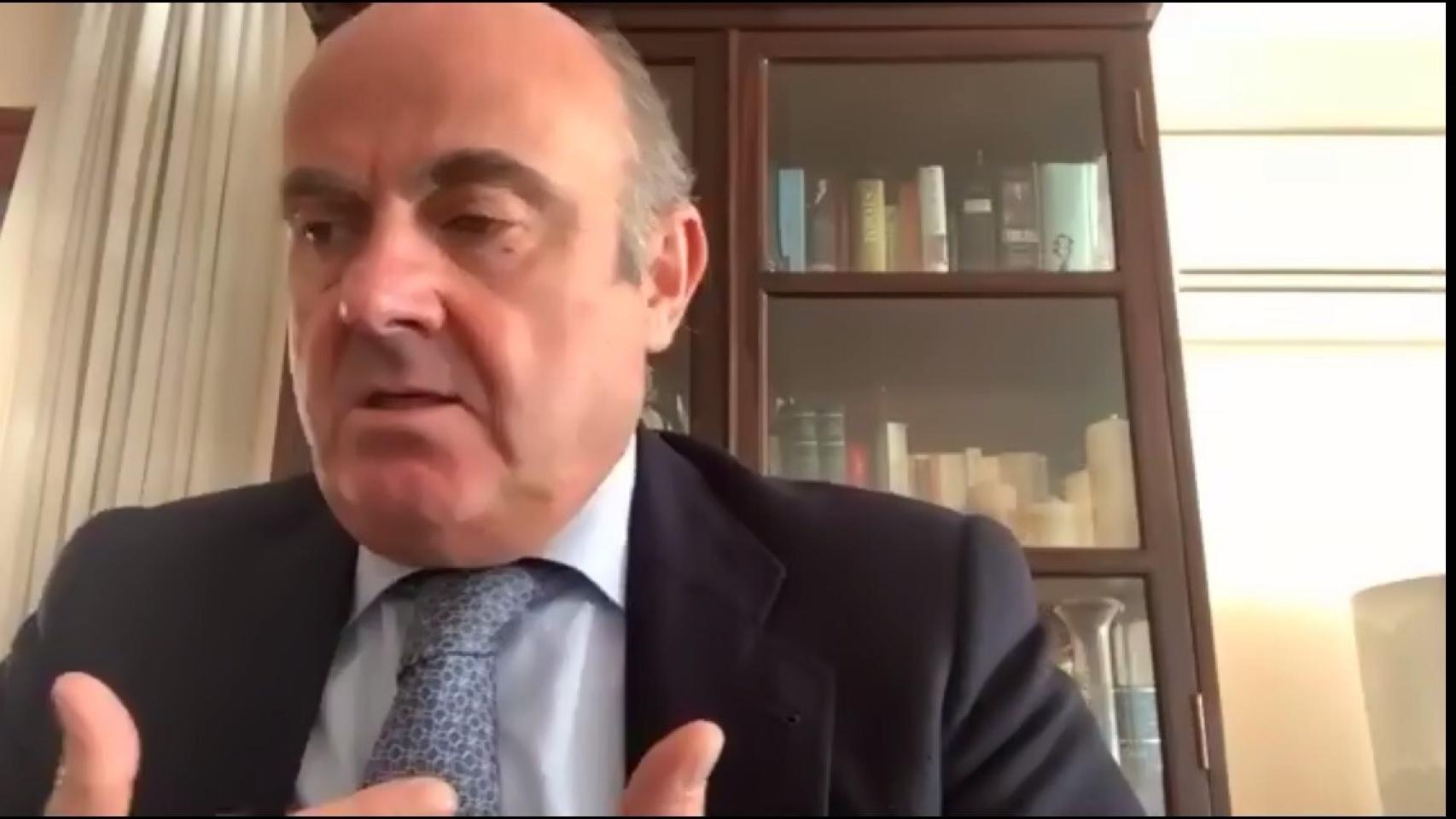 El vicepresidente del BCE, Luis de Guindos.