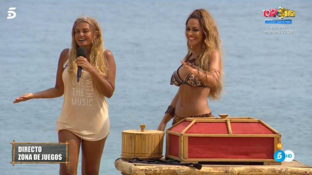 Sylvia Pantoja quejándose del juego.