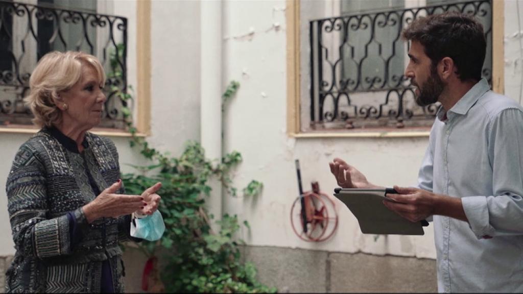 El periodista confiesa que Esperanza Aguirre es quien peor se lo ha hecho pasar en una entrevista.