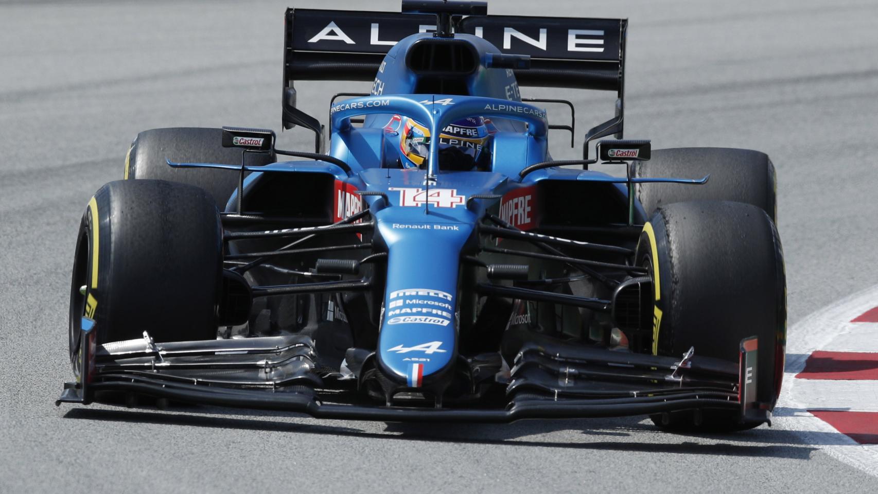 Fernando Alonso en el Gran Premio de España de Fórmula 1