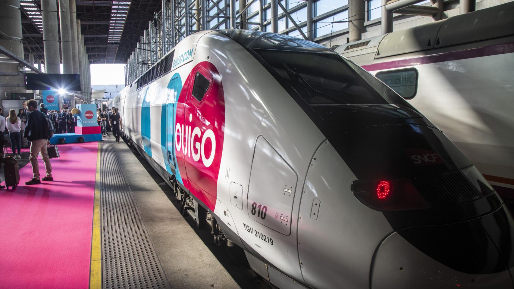 Así es Ouigo, el AVE ‘low cost’ francés: billetes a 9 euros, cafetería y sistema de entretenimiento