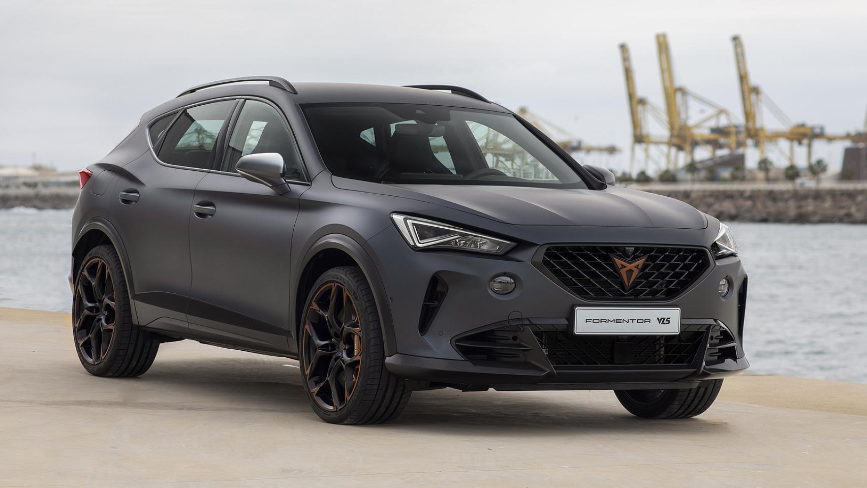 El Cupra Formentor VZ5 presentado en Barcelona.