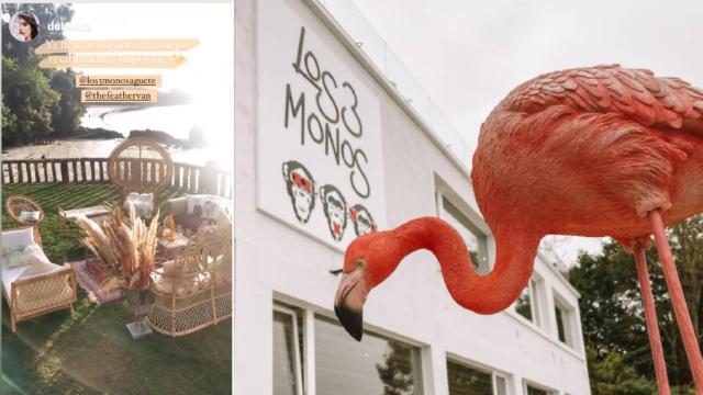 Los 3 Monos de Aguete, en Marín.