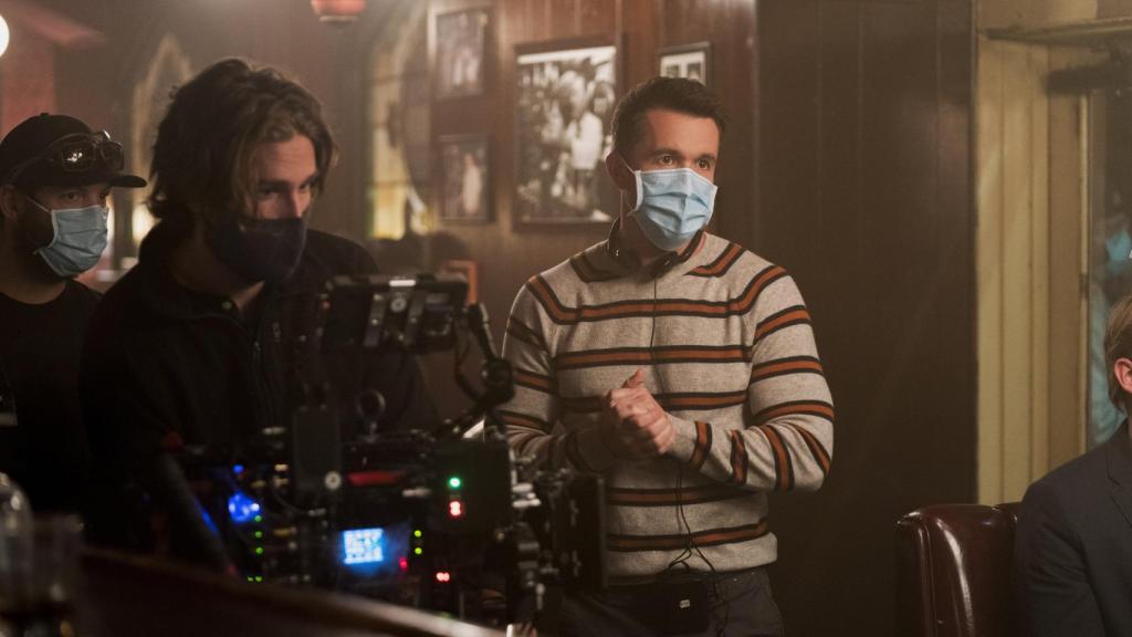 Rob McElhenney, creador, director y protagonista de 'Mythic Quest' en una sesión de rodaje.