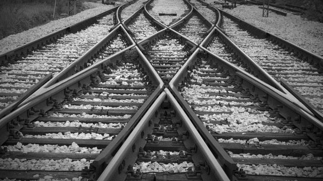 Imagen de unas vías de tren.