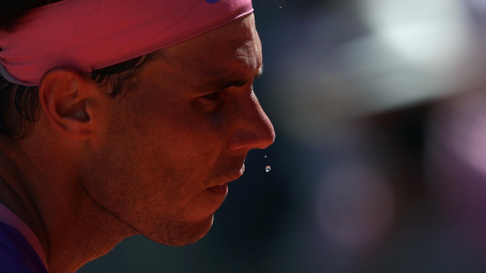 Rafa Nadal, durante el Mutua Madrid Open