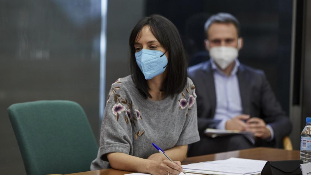 Imagen de archivo de Mercedes González durante su etapa como Delegada del Gobierno en Madrid.