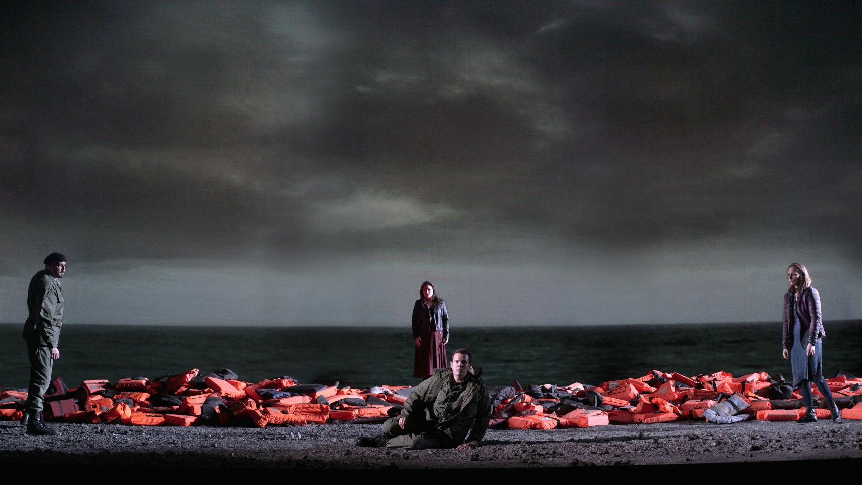 Escena de la ópera 'Idomeneo', de Mozart.